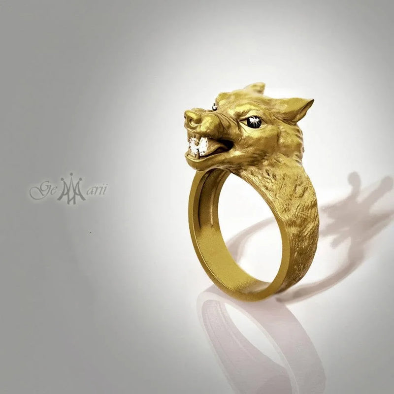 3D-model: Ring med dyremotiv