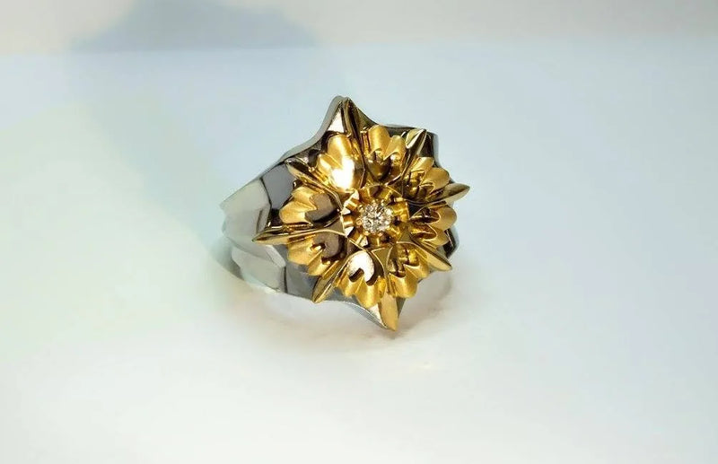 Ring som en blomst