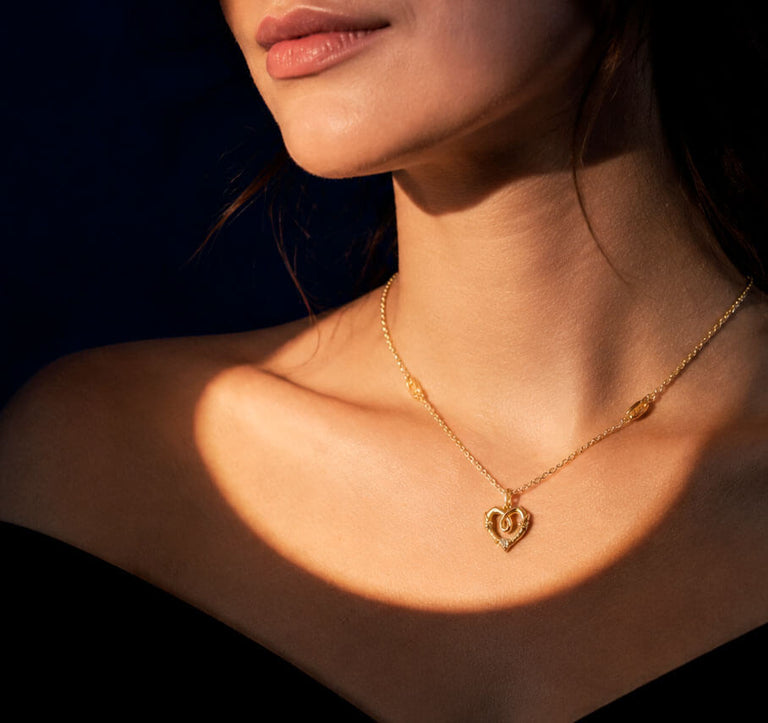 Zodiac Aries Heart Pendant – Gemmarii